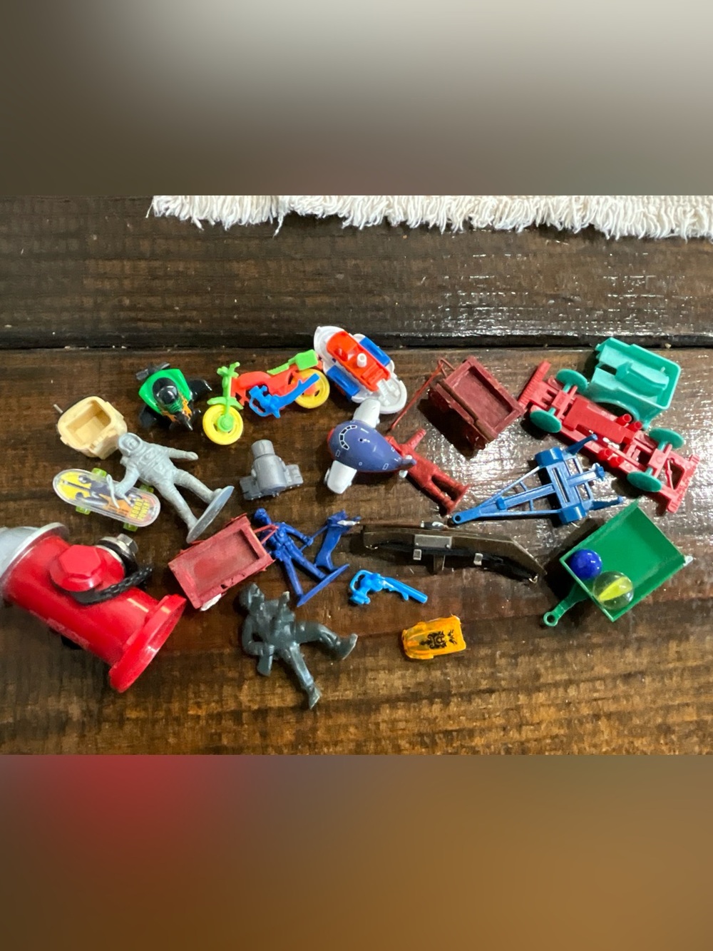 Vintage Mixed Assorted Lot of Plastic Metal Toys Junk Drawer Lot